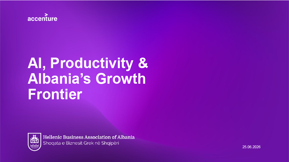 AI, Productivity & Albania’s Growth Frontier – Fotis Panagiotopoulos